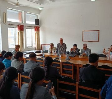 संसदीय दलमा प्रचण्डको ब्रिफिङ- प्रतिगमनविरुद्धको गठबन्धन कायमै रहन्छ